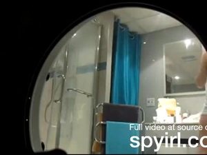 Hidden camera on washing machine